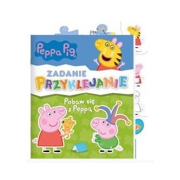 Świnka Peppa. Zadanie przyklejanie. Pobaw się z...