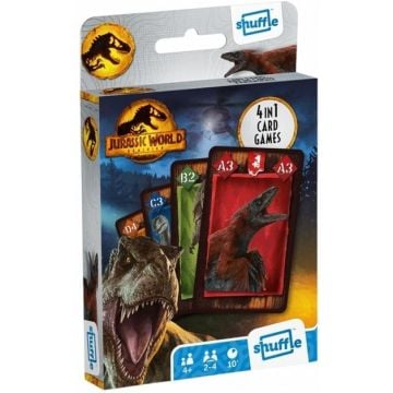 Karty do gry Jurassic World 4w1