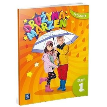 Drużyna marzeń Pięciolatek.Karty pracy cz.1 2022