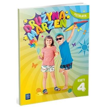 Drużyna marzeń Pięciolatek.Karty pracy cz.4 2022