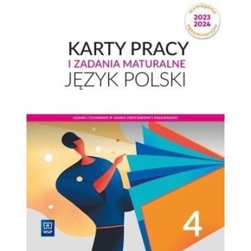 J.polski LO 4 Karty Pracy ZPiR 2022 WSiP