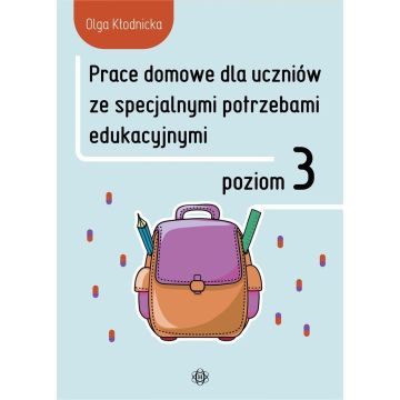 Prace domowe dla uczniów ze spec.. Poziom 3 w.2022