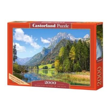 Puzzle 2000 Mountain Refuge in the Alps CASTOR