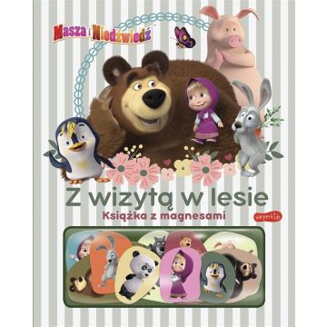 Masza i Niedźwiedź. Z wizytą w lesie