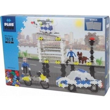 Klocki Plus-Plus Basic Zestaw policyjny 760el.