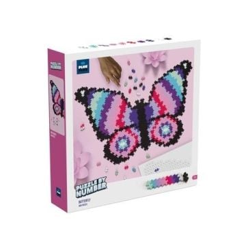 Klocki Plus-Plus Puzzle By Number - Motyl 800el.