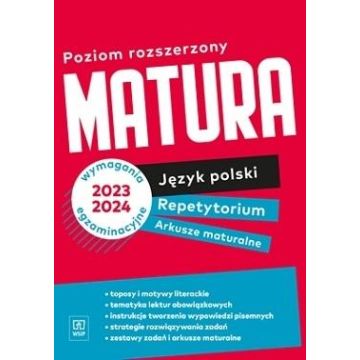 Matura. Repetytorium i arkusze. J. polski ZR WSIP