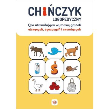 Chińczyk logopedyczny. Gra utrwalająca wymowę..