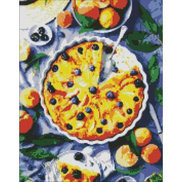 Diamentowa mozaika - Brzoskwiniowa pokusa 40x50cm