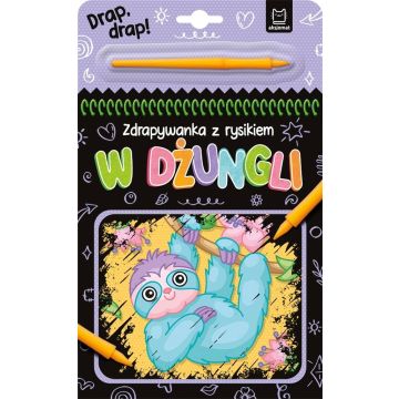 W dżungli. Zdrapywanka z rysikiem