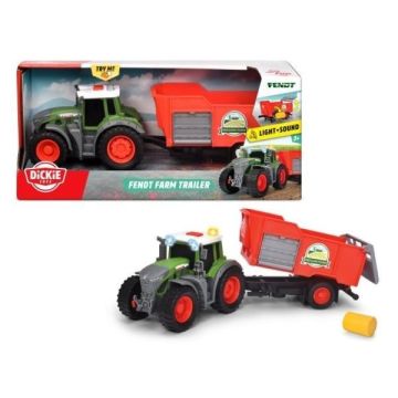 FARM Traktor z przyczepą 26cm