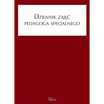 Dziennik zajęć pedagoga specjalnego
