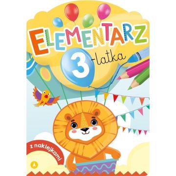 Elementarz 3-latka z naklejkami