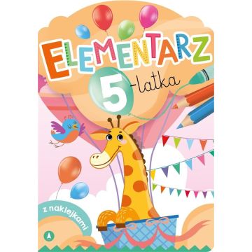 Elementarz 5-latka z naklejkami