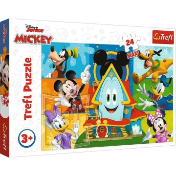 Puzzle 24 Maxi Myszki Miki i przyjaciele TREFL