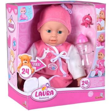 Laura gaworząca 38 cm