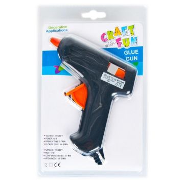 Pistolet do kleju na gorąco 10W 2 wkłady
