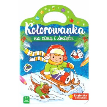 Kolorowanka na zimę i święta