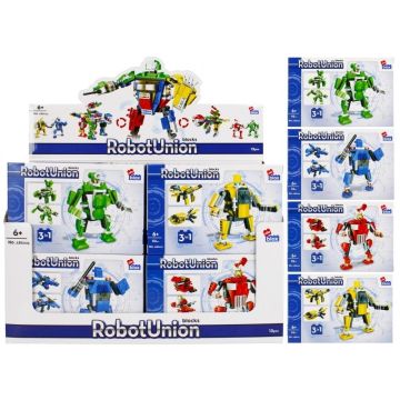 Klocki konstrukcyjne Robot mix ALLEBLOX