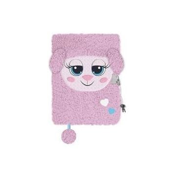 Pamiętnik A5/96K z kłódką 3D Cute lamb