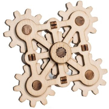 Puzzle Drewniane 3D Mini Twister