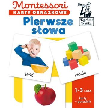 Montessori Karty obrazkowe Pierwsze słowa 1-3 lata