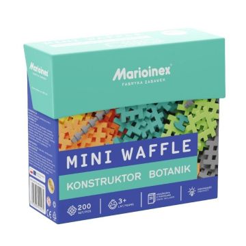 Klocki Mini Waffle 200 el. Konstruktor Botanik
