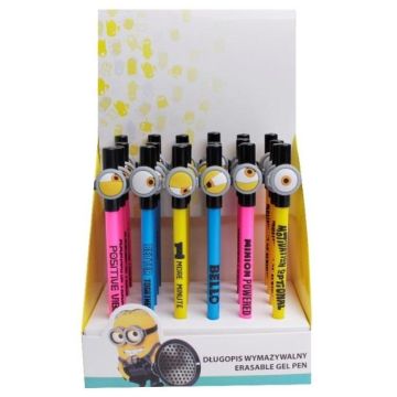Długopis wymazywalny Minionki (24szt)