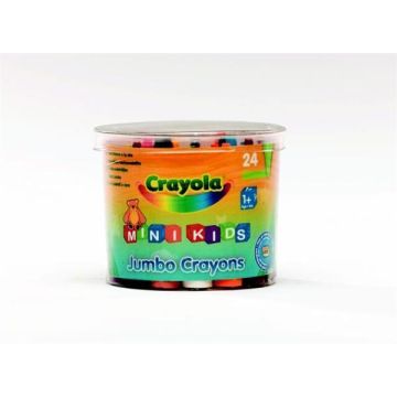 Kredki świecowe grube 24 kolory CRAYOLA