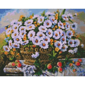 Diamentowa mozaika - Martwa natura 40x50cm