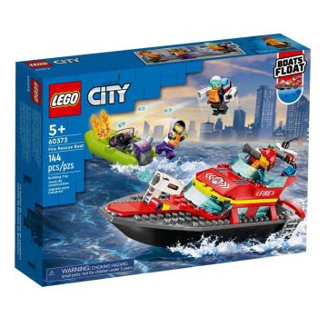 LEGO(R) CITY 60373 Łódź strażacka