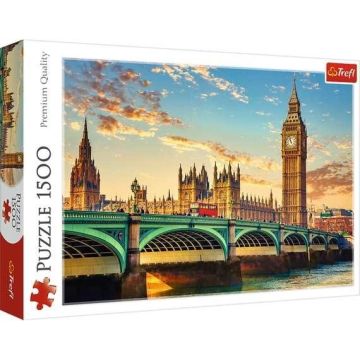 Puzzle 1500 Londyn, Wielka Brytania TREFL