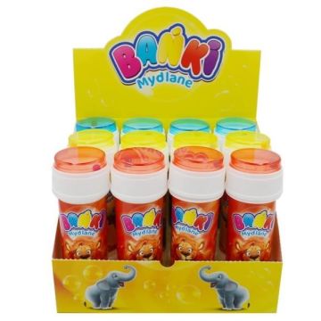 Bańki mydlane 60ml (12szt)