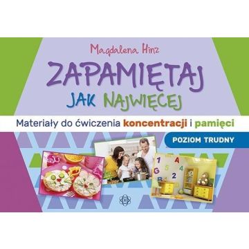 Zapamiętaj jak najwięcej - poziom trudny w.2023