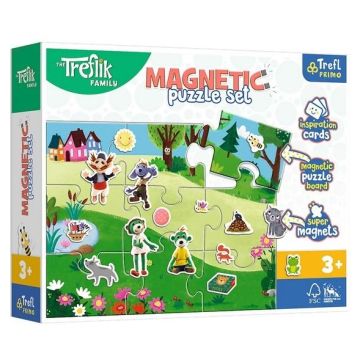 Puzzle magnetyczne Treflikowy dzień TREFL