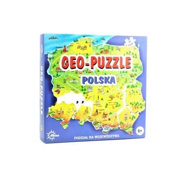 Puzzle geograficzne Polska ABINO