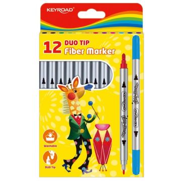 Flamastry Duo 12szt