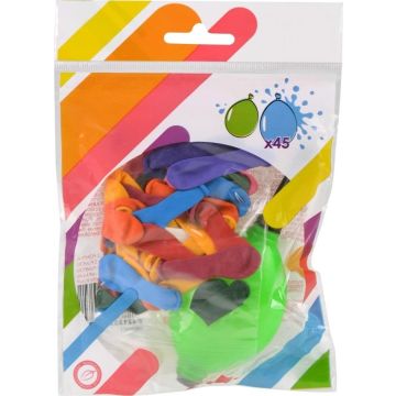 Balony wodne z pompką 45szt