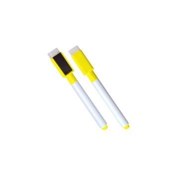 Marker suchościeralny z magnesem żółty