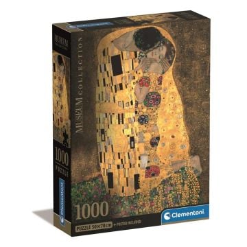 Puzzle 1000 Compact Museum Il Bacio