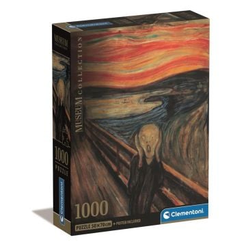 Puzzle 1000 Compact Museum L'Urlo Di Munch