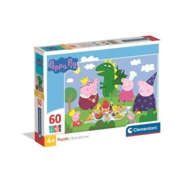 Puzzle 60 Super Kolor Peppa Pig