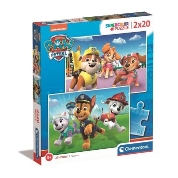 Puzzle 2x20 Super Kolor Psi Patrol