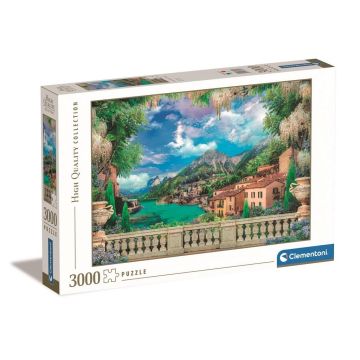 Puzzle 3000 HQ Lush Terrace on Lake