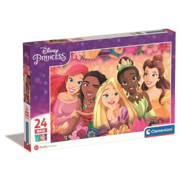 Puzzle 24 Maxi Super Kolor Disney Princess