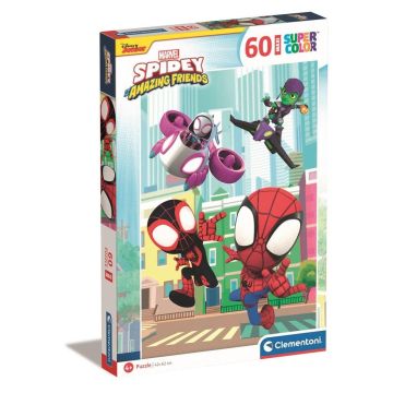Puzzle 60 Maxi Super Kolor Spidey and his Friends
