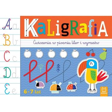 Kaligrafia. Ćwiczenia w pisaniu liter.. 6-7 lat