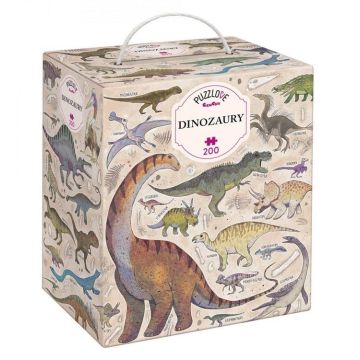 Puzzlove CzuCzu Dinozaury 200 el. puzzle rodzinne