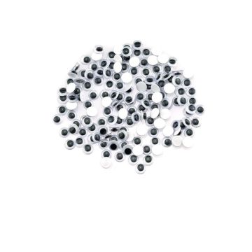Ruchome oczka 6mm 150szt