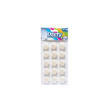 Dżety samoprzylepne róże 15szt